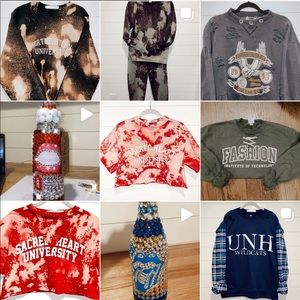 Customized apparel! Most items 10-50$